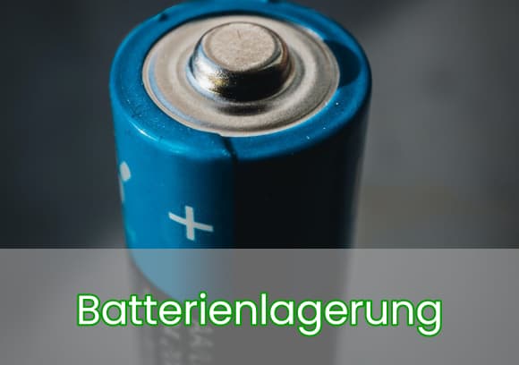 Batterienlagerung Batterienpflege