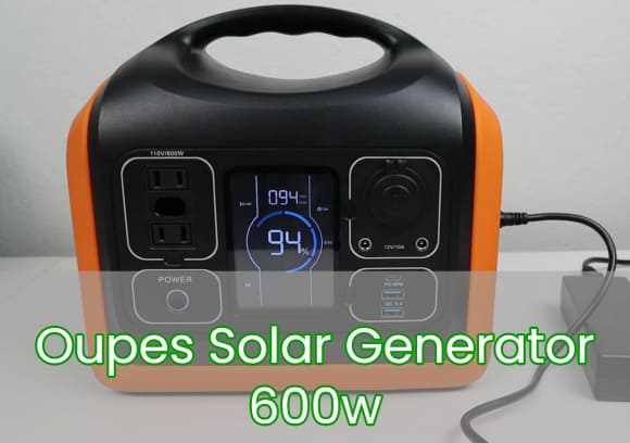 Oupes Solar Generator Test Erfahrungsbericht Erfahrung
