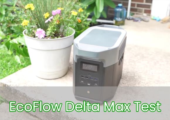 EcoFlow Delta Max Test Erfahrungen Erfahrungsbericht
