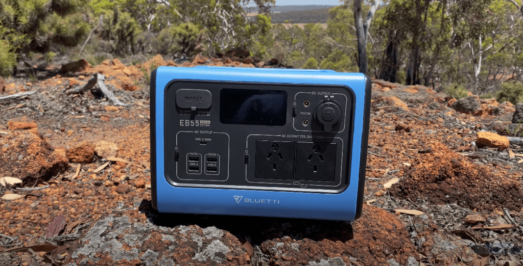 Bluetti EB55 Solargenerator mobile Powerstation