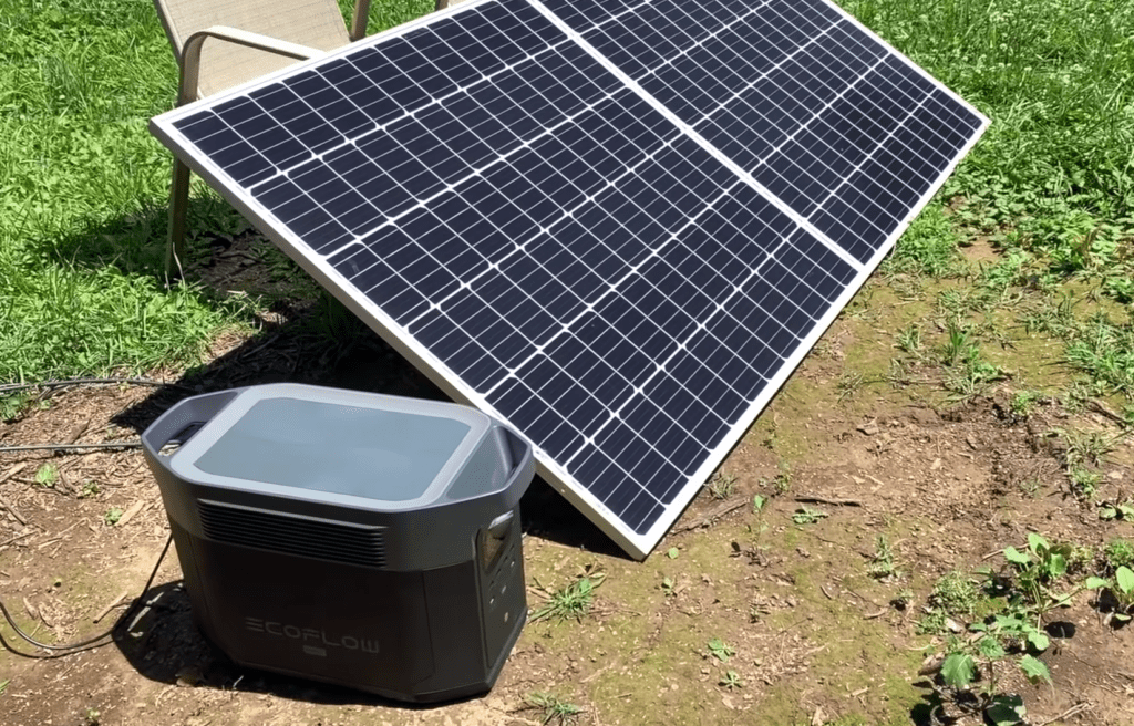EcoFlow Delta Max Solargenerator Solarpanels
