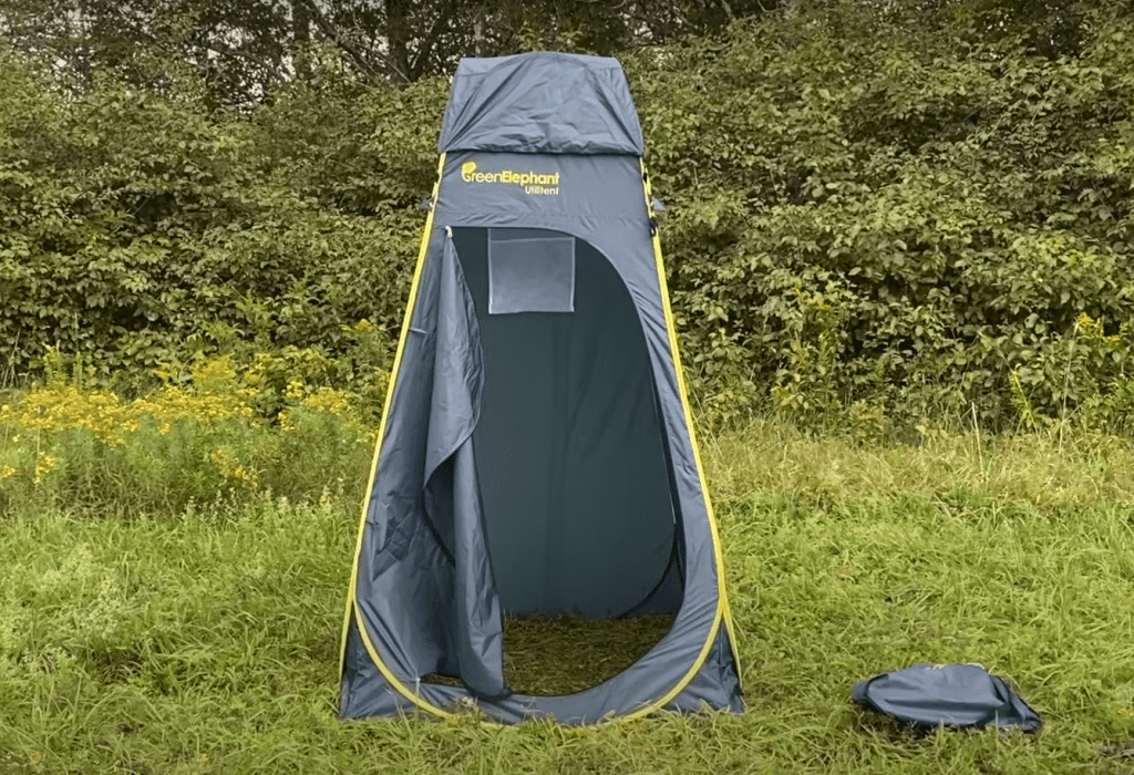 GreenElephant-Camping PopUp Duschzelt Offen