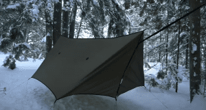 Schlafsack Hängematten Wintercamping