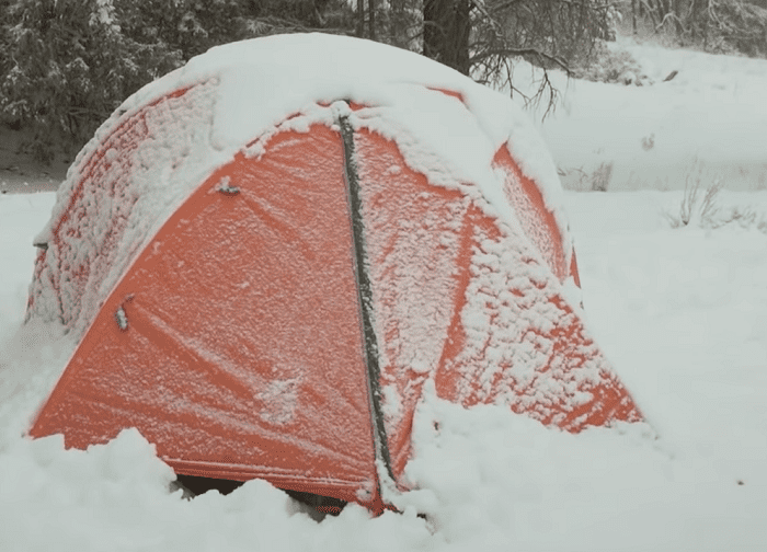 Beste günstigste und preiswerte 4 jahreszeiten Zelt im Schnee