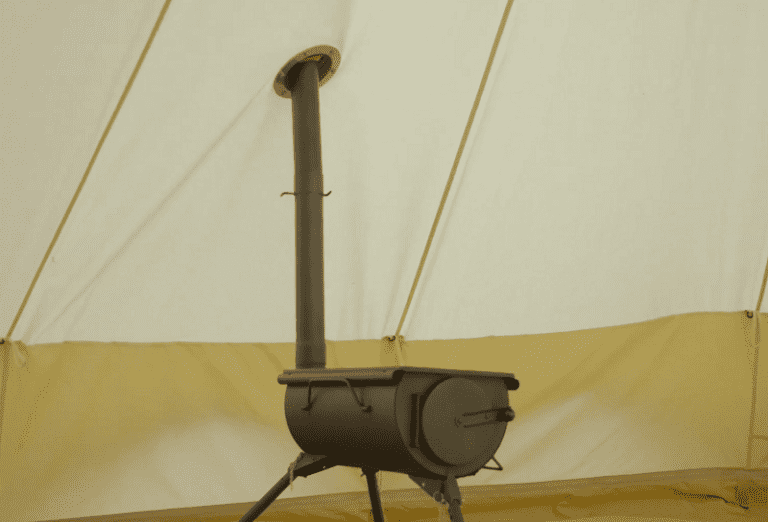 Kann man einen Kamin in jedem Zelt anbringen? Ofen im Zelt Waldbereit.de