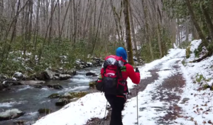 Winter wandern Kleider