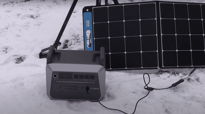 CTECHi St2000 Solar Generator Test