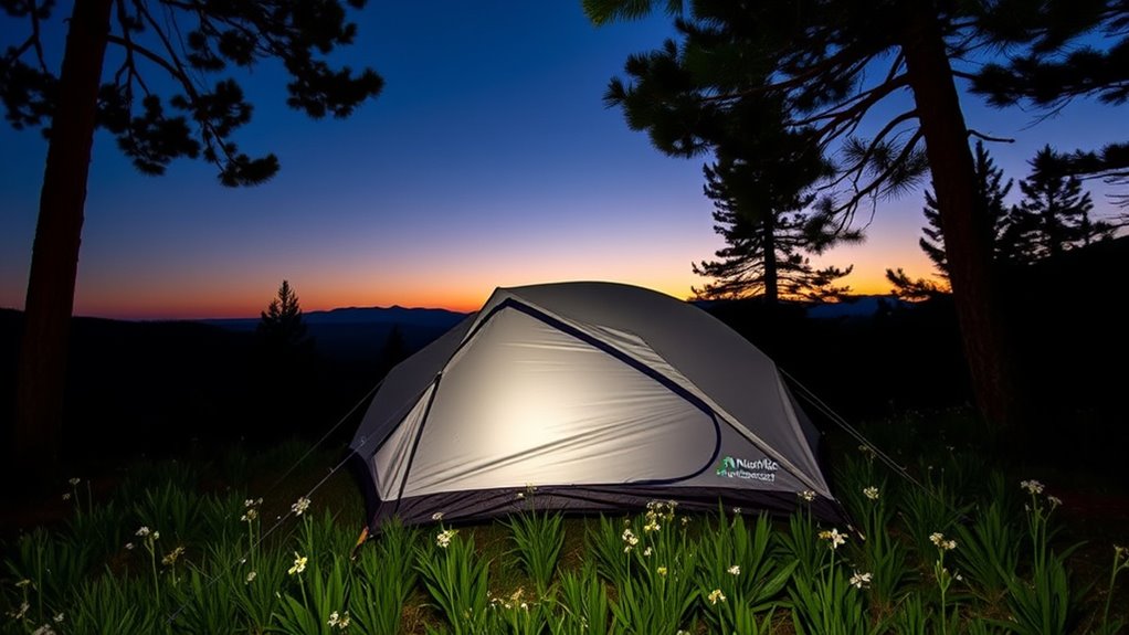 Leichtgewichtige Backpacking-Zeltbewertung
