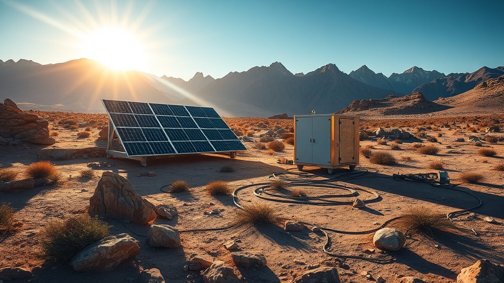 Solargeneratoren ermöglichen die Fernabfrage von Daten